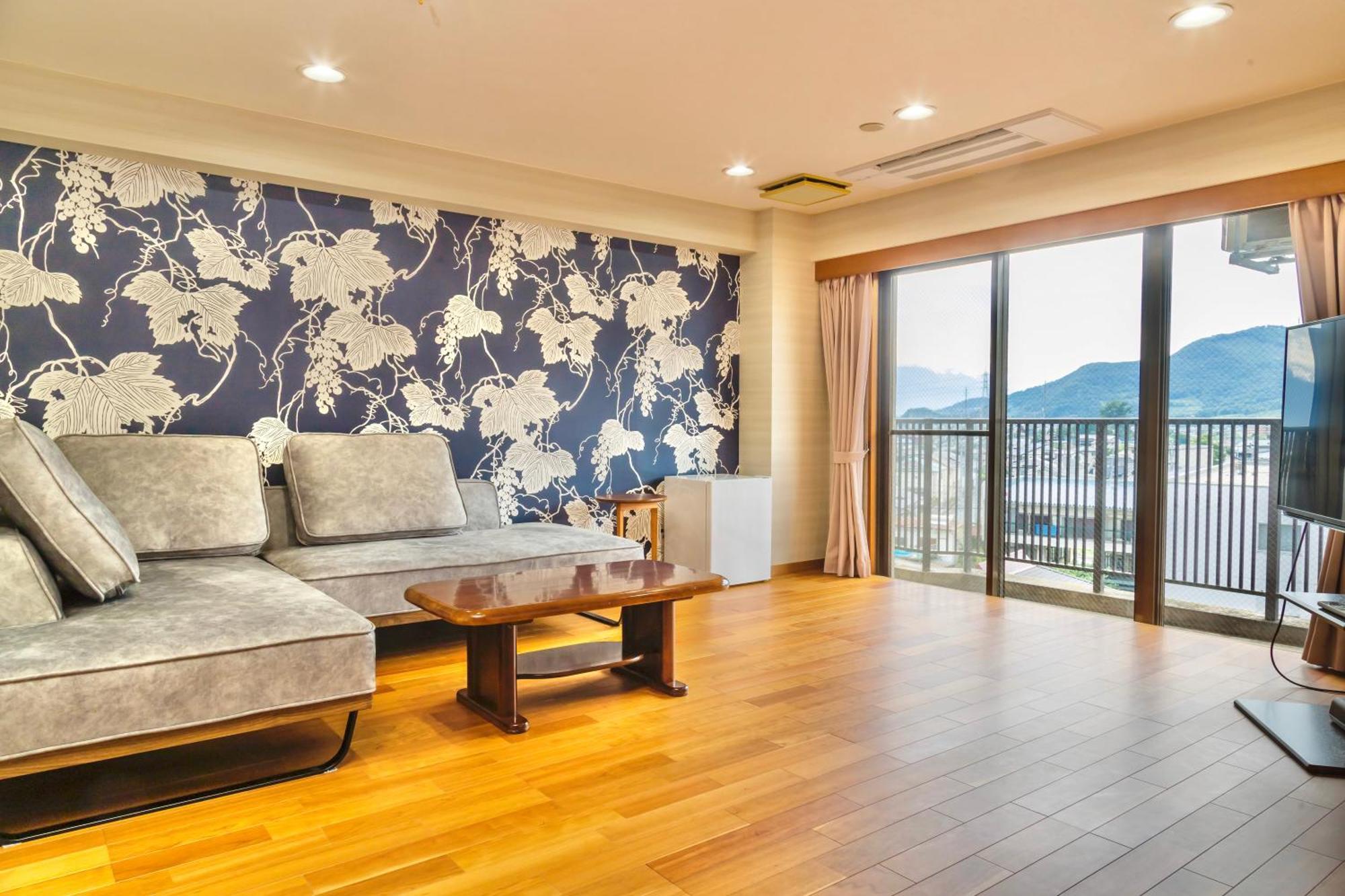 Japanese Onsen Ryokan Kohakuen Fuefuki Buitenkant foto